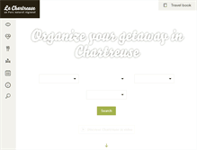 Tablet Screenshot of chartreuse-tourisme.com